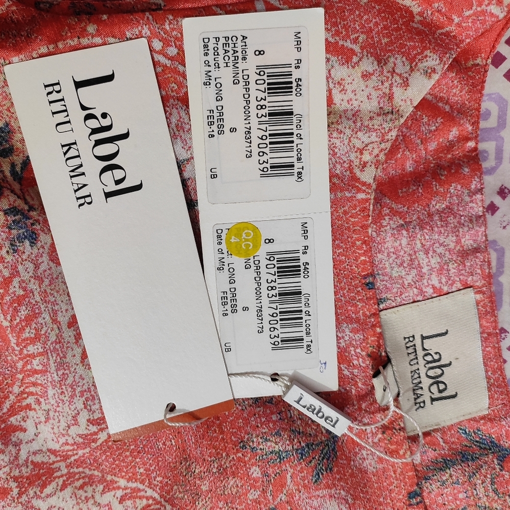 Label Ritu Kumar Dress - Picture 10 of 13